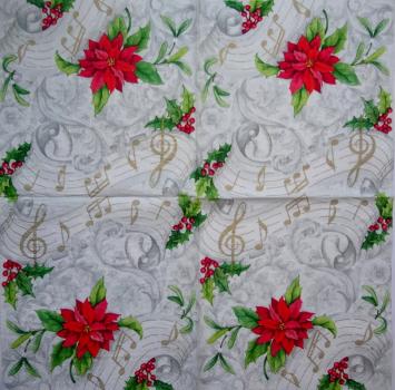 023 Christmas Flowers (gold)